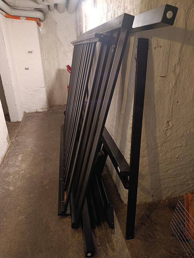 Bild 3 Ikea Stora Hochbett schwarzbraun, ggf mit Matratze (140x200cm)