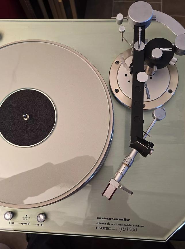 Bild 3 Plattenspieler Marantz TT 1000 Esotec Tonarm Dynavector DV-505