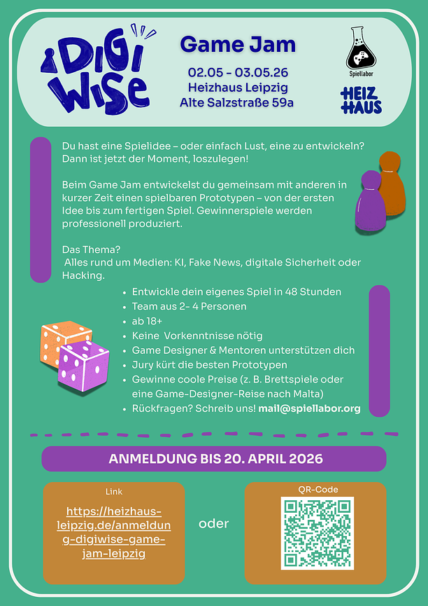 Bild 2 Game Jam in Leipzig 02.05-03.05.2026