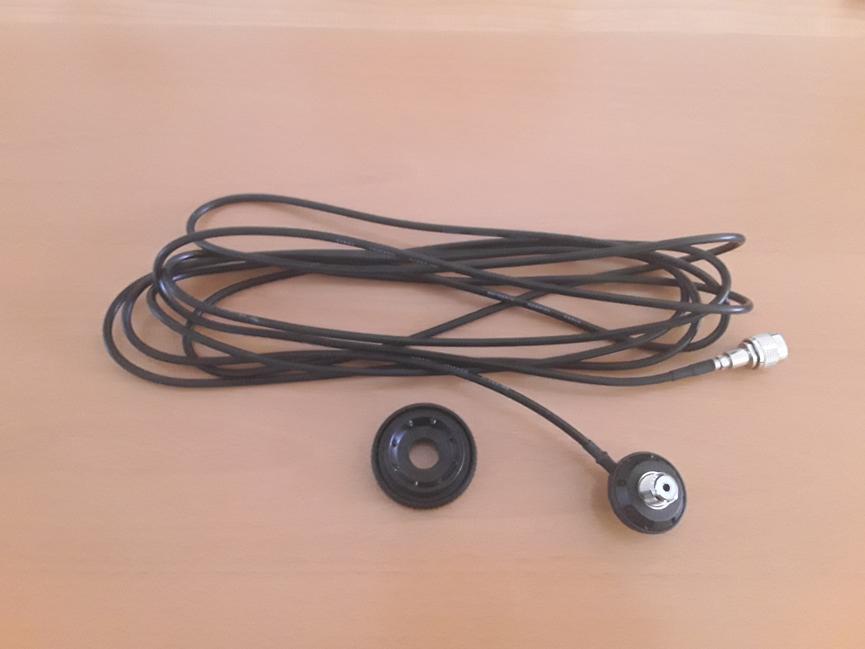 Bild 3 Amateurfunk-/ CB-Funk: Antennenfuß PL Einbauset mit 5 m Kabel