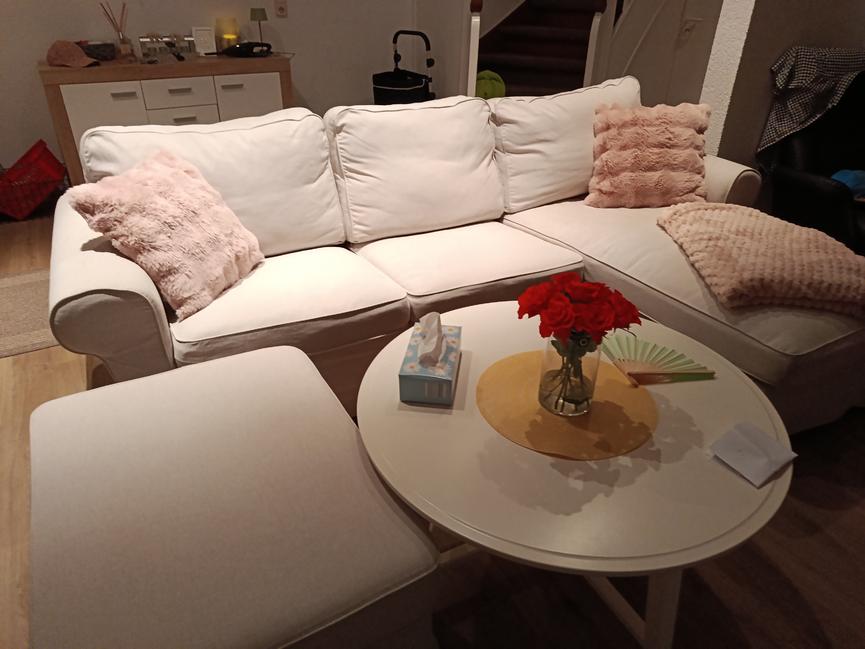 Bild 1 schönes Ikea Sofa beige zu verkaufen