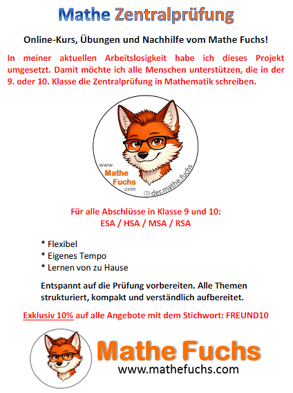 Bild 1 Mathematik Zentralprüfung