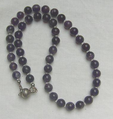 Bild 4 Amnethystkette, stilvoll und elegant