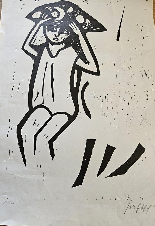 Bild 22 Mädchen im Regen"