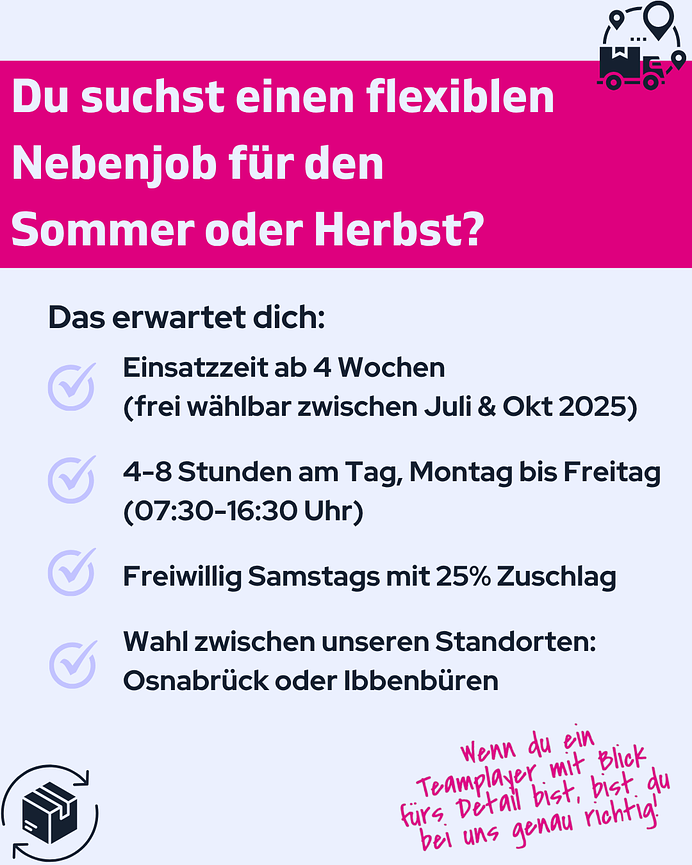 Bild 3 Flexible Teilzeit / Vollzeit - Semesterferienjobs m/w/d in der Fashion-Logistik