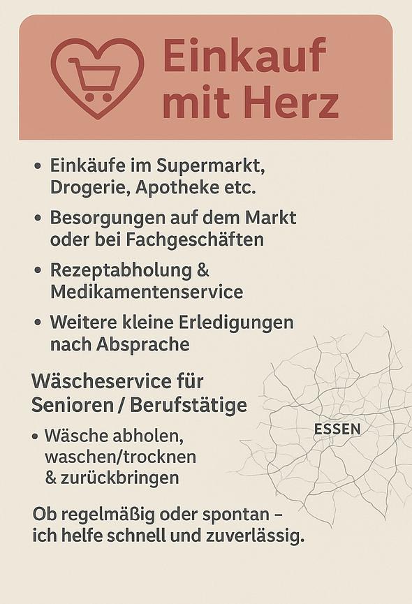 Bild 1 Einkaufshilfe & Wäscheservice in Essen | Für Senioren & Berufstätige