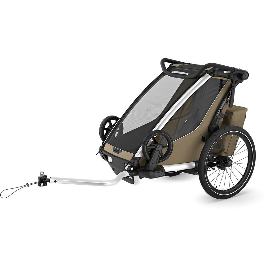 Bild 2 Thule Chariot Cross 2 Single - Fahrradanhänger für 1 Kind - faded khaki