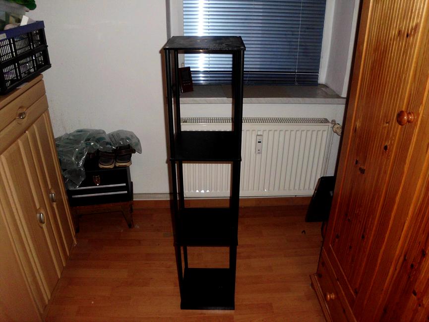 Bild 1 schönes schwarze regal für nur 5euro ab zu geben