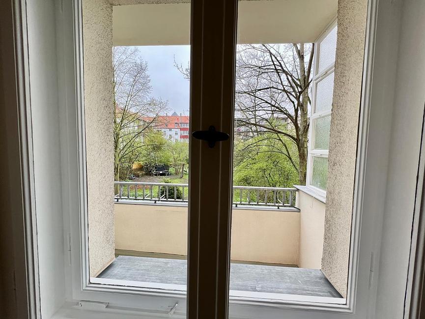 Bild 1 4 Zimmerwohnung für WG in Stötteritz, Küche, Bad, Balkons, 104qm, Garten.