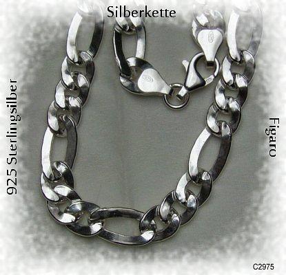 Bild 1 Figarokette, 925 Silber
