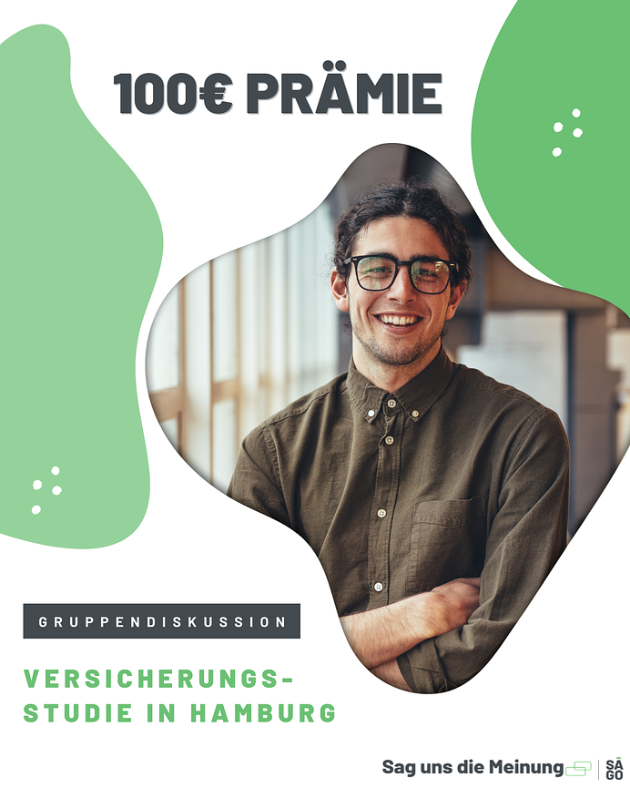 Bild 1 100€ PRÄMIE: Versicherungsstudie in Hamburg-Barmbek