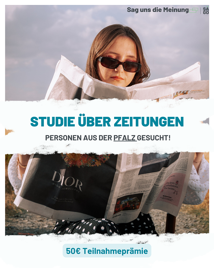 Bild 1 📣 WIR SUCHEN PERSONEN AUS DER PFALZ!