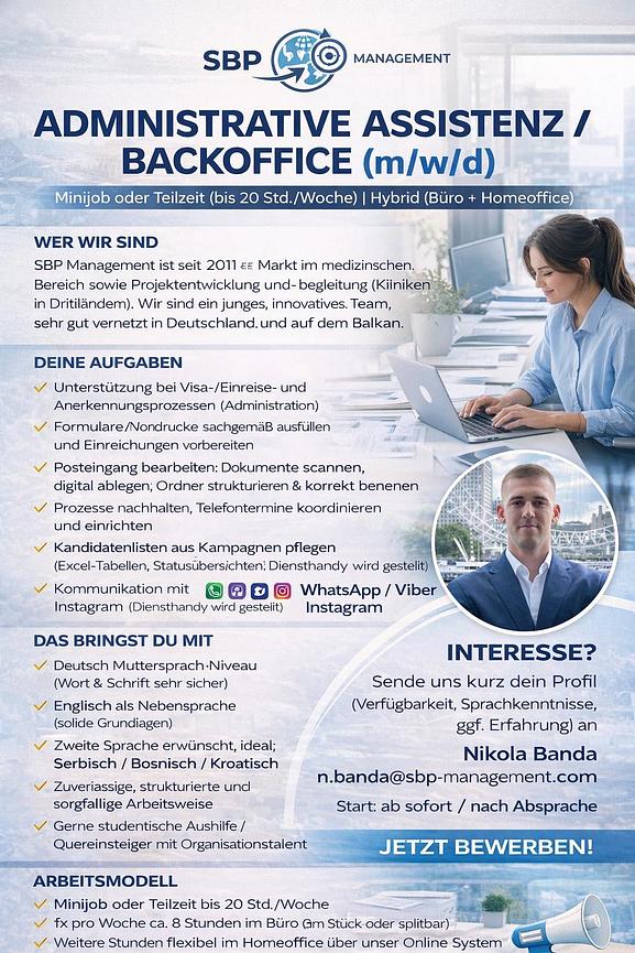 Bild 1 Suche für Back Office