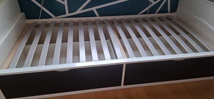 Bild 2 Bett IKEA FLAXA inkl. Lattenrost, Matratze, Kopfteil