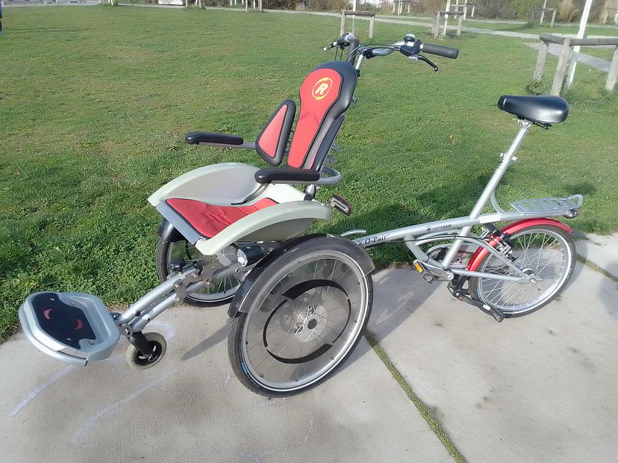 Bild 1 Rollstuhlräder
