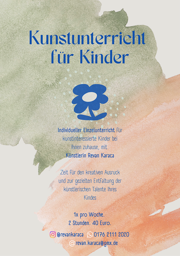 Bild 1 Kunstunterricht für Kinder