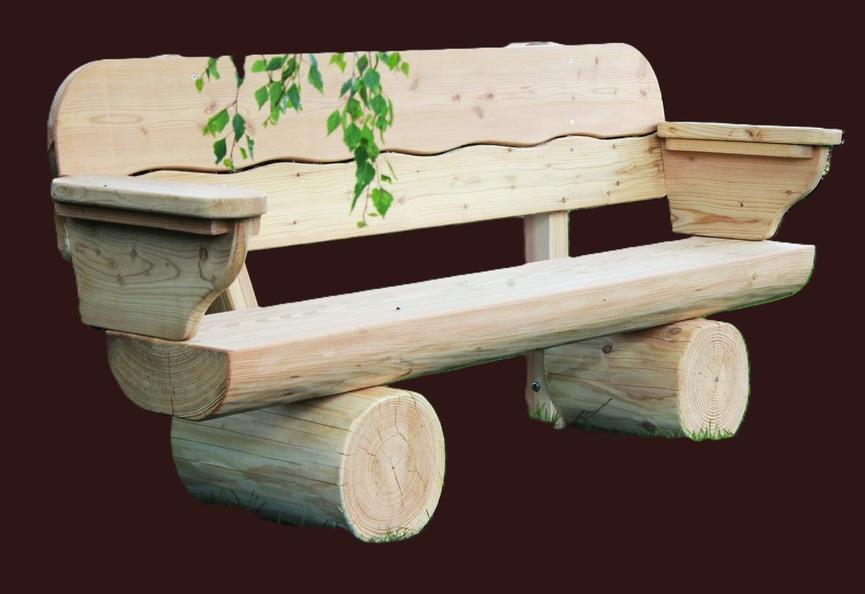 Bild 8 Gartenbank aus Lärche mit Gravur. Hochzeitsgeschenk Weinachtsgeschenk.