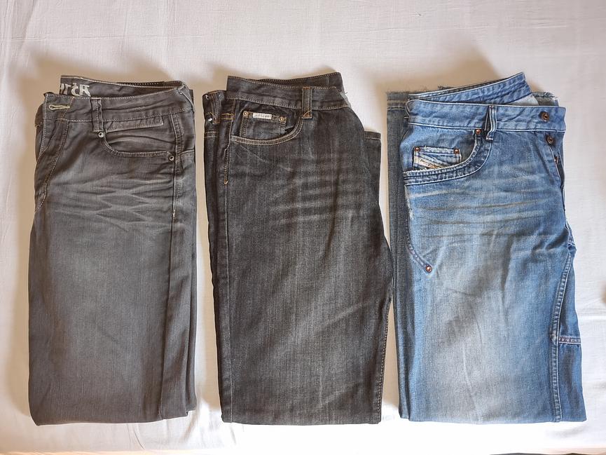 Bild 4 3 jeans Bund 50cm nach Wahl  alle , used look . alleBund 50cm  Umfang 100cm alle