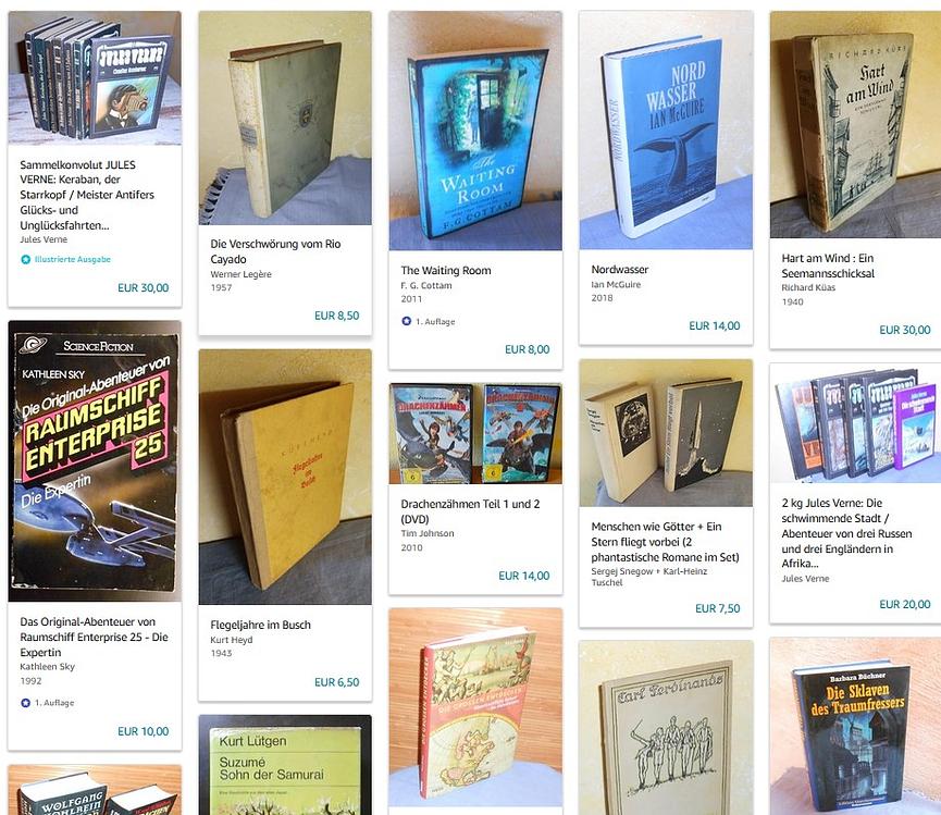 Bild 1 Abenteuerbücher aus Leipzig - antiquarisch im Soli-Shop