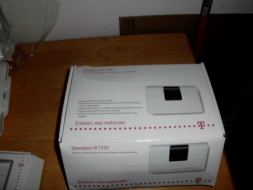 Bild 4 ich gebe hier ein speedport w 723v plus dsl splitter günstig ab
