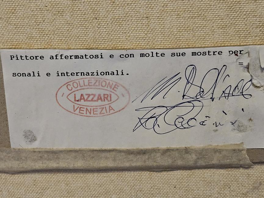 Bild 7 Carlo Vitale Figura mit Galerieetikett und Sammlerstempel