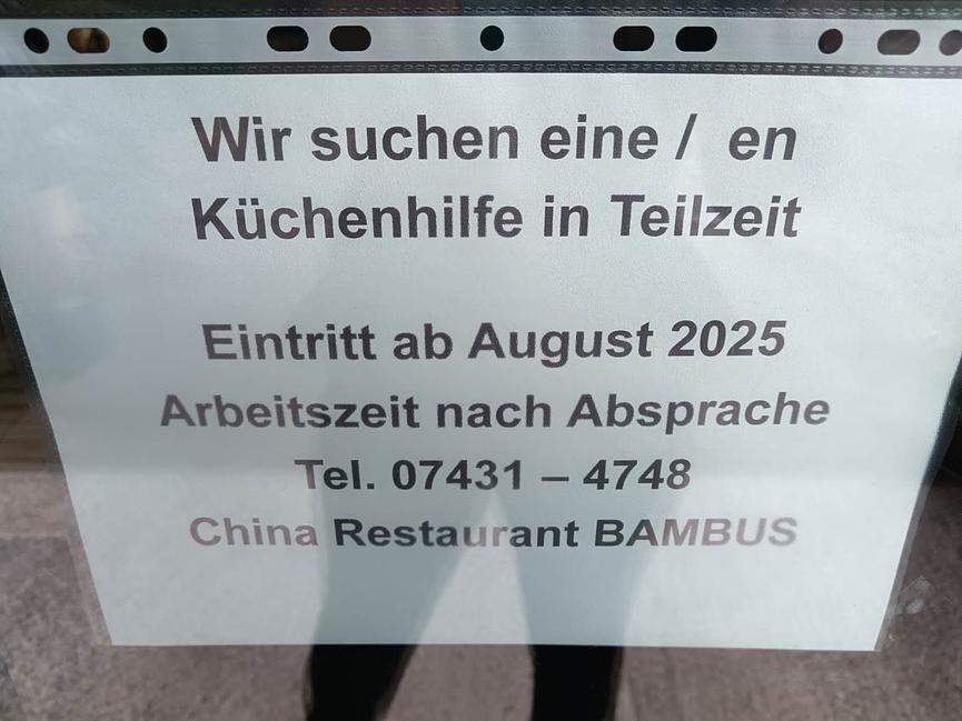Bild 1 Küchenhilfe gesucht