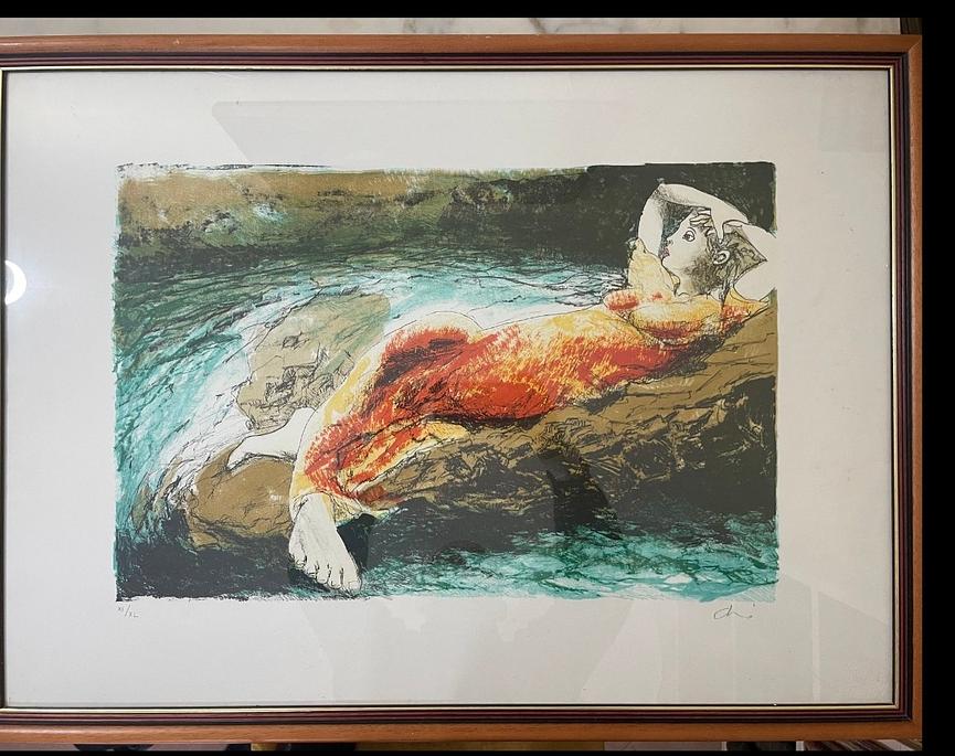 Bild 2 Original Farblithografie von Ennio Calabria – Handsigniert & Limitiert