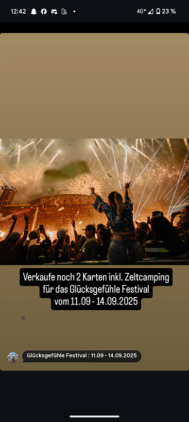 Bild 1 Glücksgefühle Festival Full Weekend + Camping