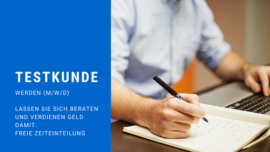 Bild 1 Nebenjob, Schnelle Bezahlung, Testkunde (m/w/d) gesucht in Bremen und Umland