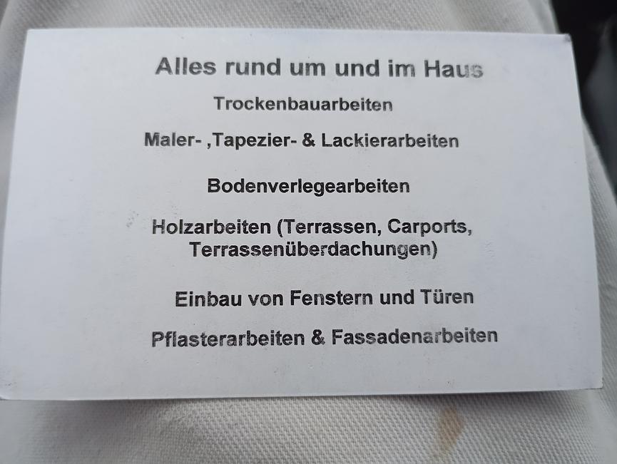 Bild 2 Selbständiger Handwerker