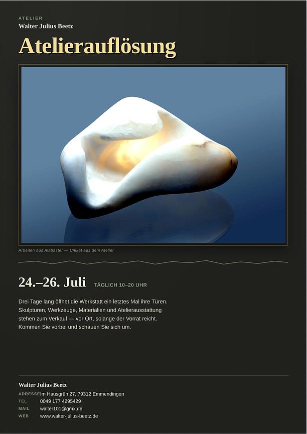 Bild 1 Atelierauflösung