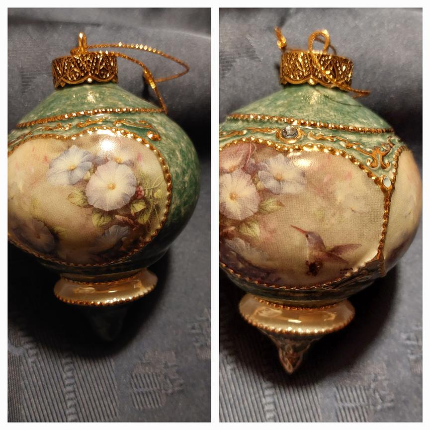 Bild 4 HANDBEMALTE PORZELLAN KUGELN WUNDERSCHÖN