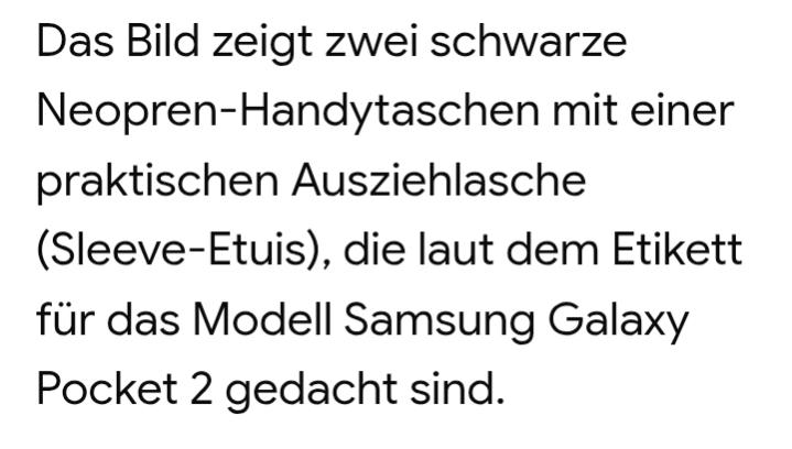 Bild 2 Pocket Handy Hülle, 2 Stück