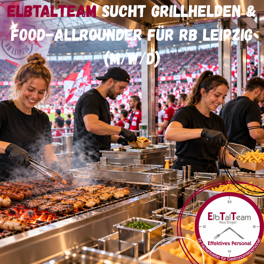 Bild 1 ElbTalTeam sucht Grillhelden & Food-Allrounder für RB Leipzig (m/w/d)