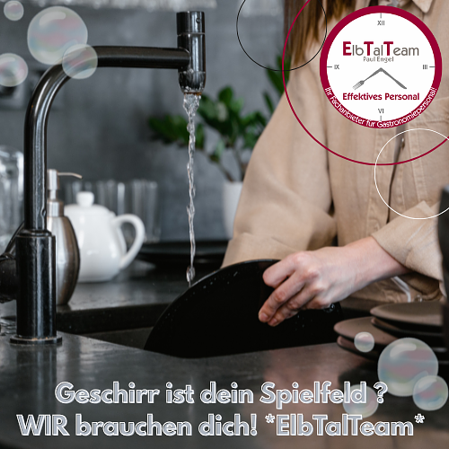 Bild 1 Geschirr ist dein Spielfeld ? – WIR brauchen dich! *ElbTalTeam*