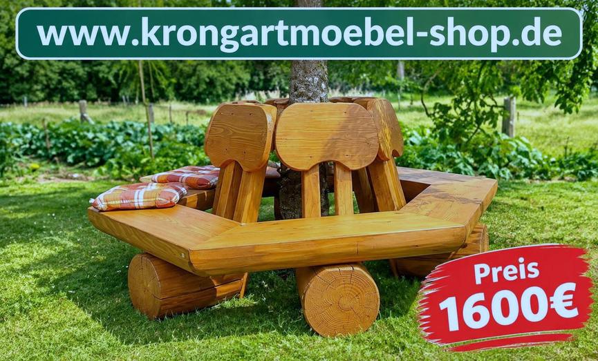 Bild 21 Gartenmöbel aus Lärchenholz. Holzmöbel. Krongartmöbel.