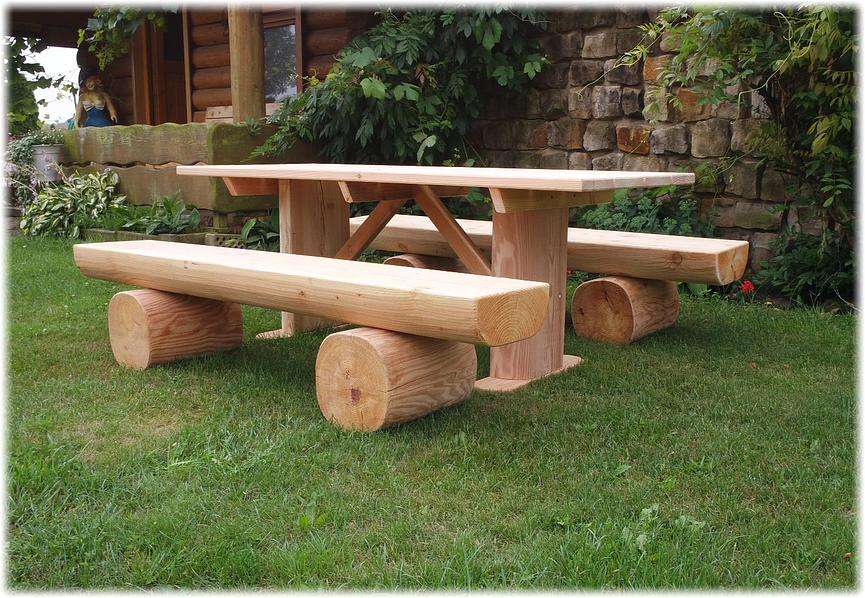 Bild 3 Gartenmöbel aus Lärche. Holzmöbel. Weinachtsgeschenk.