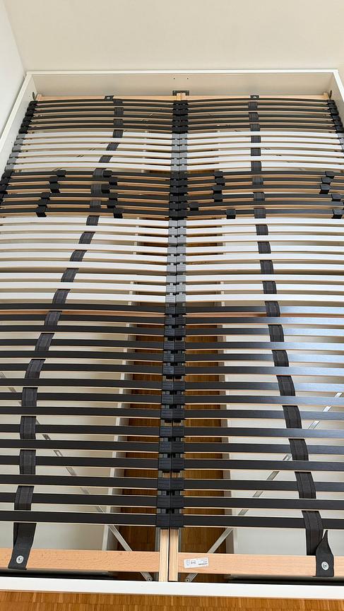 Bild 4 ikea Bett * Brimnes * weiß 140x200 * inkl Lattenrost * 200€ * Rödermark