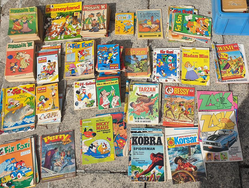 Bild 2 Komik Hefte 1963 bis 1975  eine Kiste voll einzelne auf anfrage  nur 149 €  Vers