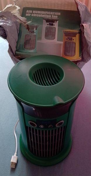 Bild 1 3 in 1 Haushaltsventilator Klimaanlage Tragbar 6 Gang Luftkühler LED Nachtlicht