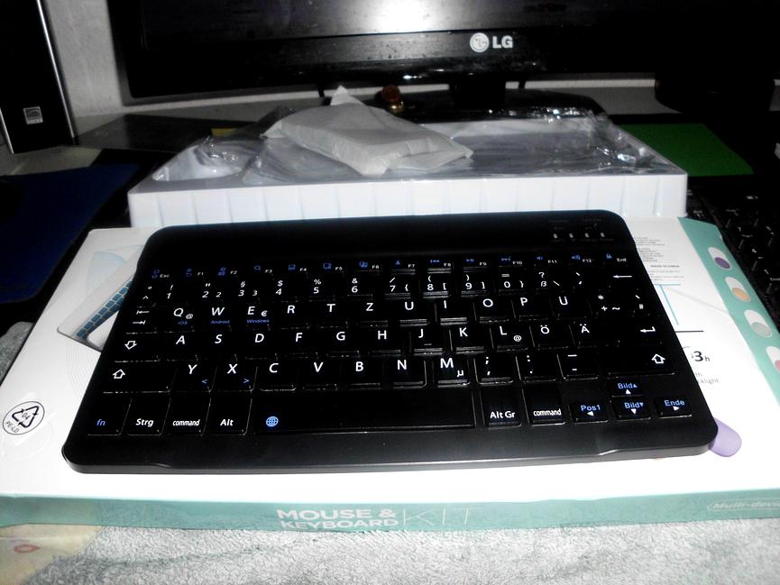 Bild 1 PC USB Funk Tastatur Maus Set kabellose schnurlose ab zu geben