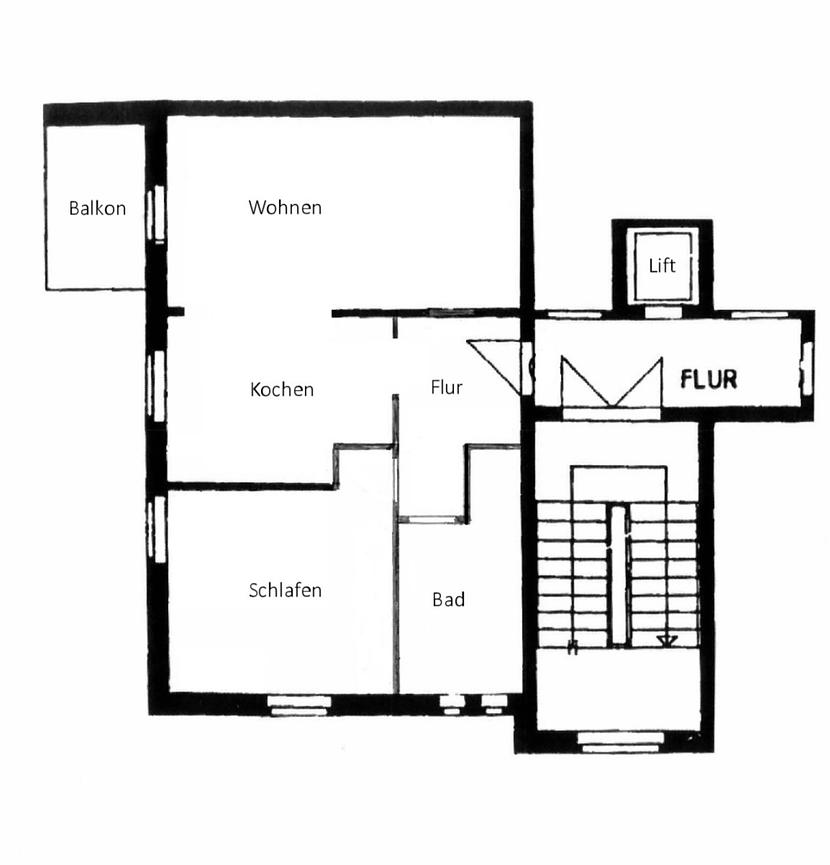 Bild 6 67qm Wohnung möbliert von April 2026-April 2027 zu vermieten!