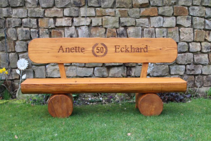 Bild 3 Massive Gartenbank. Holzbank. Rentners Geschenk.