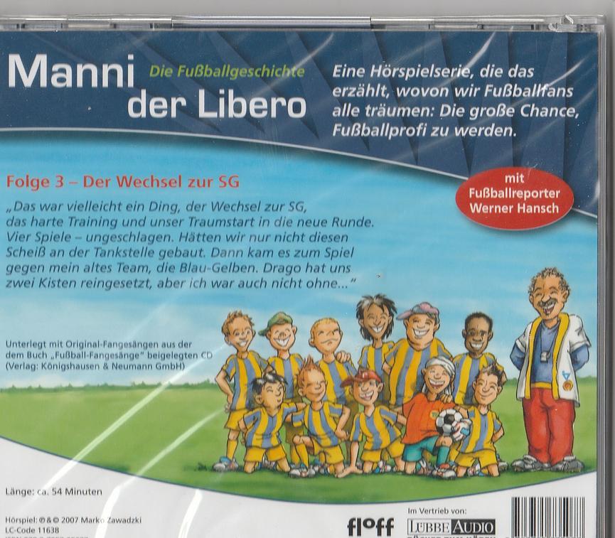 Bild 10 HW- Schuleingang: versch. Fussball-Hörspiel/Hörbuch-CD´s  für Kinder/Jugendliche