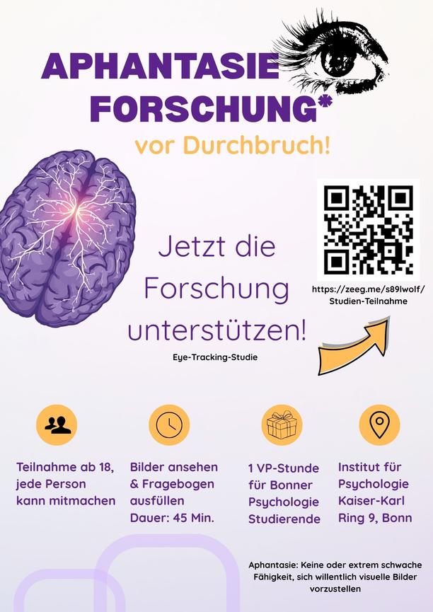 Bild 1 Augen zu! Was siehst du? - Dringend Probanden gesucht!