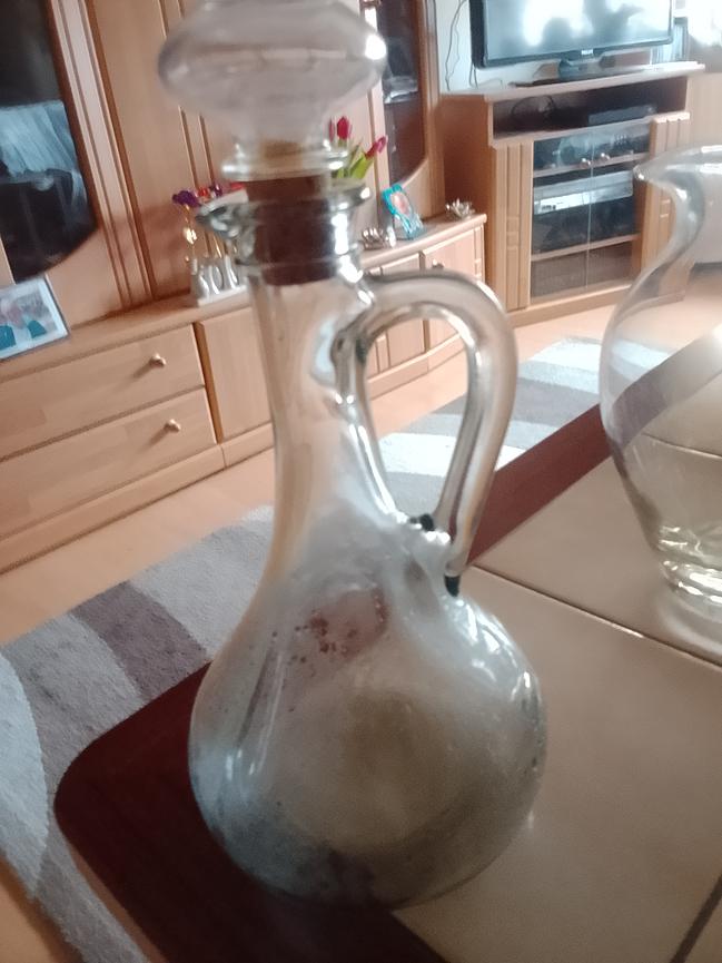 Bild 2 Weinkaraffe mit Korkverschluss für 10 Euro!