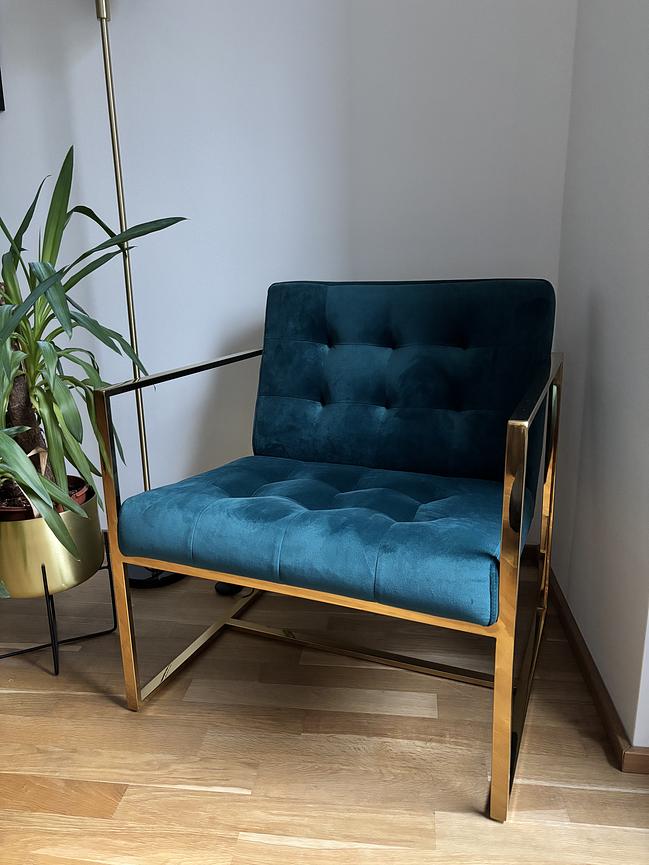 Bild 6 Samt-Loungesessel von WESTWING