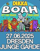 Bild 1 Dikka open air Dresden am 27.06.2025 Freilichtbühne Großer Garten