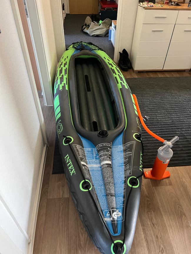 Bild 2 Verkaufe SUP Board (Talamex 10.6) und Intex Kajak wegen Platzmangel