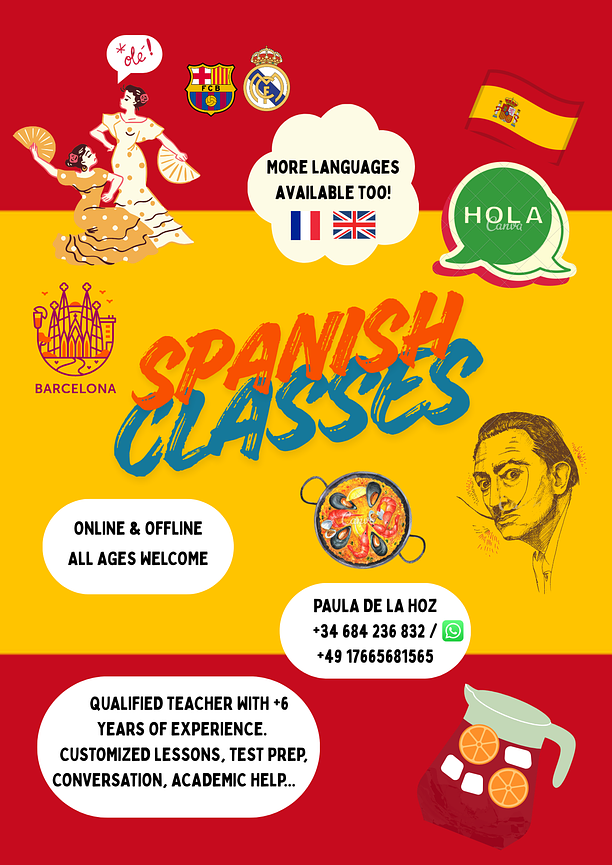 Bild 1 SPANISCHUNTERRICHT